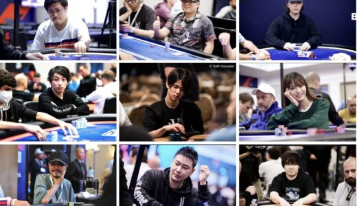 【EPTバルセロナ2024】日本人獲得賞金ランキング上位９傑